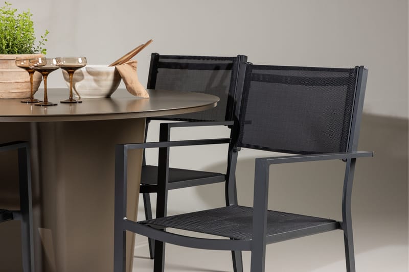 Santa Fe Spisegruppe + 4 Copacabana stoler - Hagemøbler & utemiljø - Hagegruppe - Spisegrupper hage