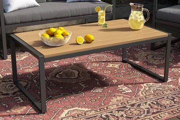 Serena Sofagruppe 4-seter - Antrasitt - Hagemøbler & utemiljø - Hagegruppe - Sofagruppe utendørs