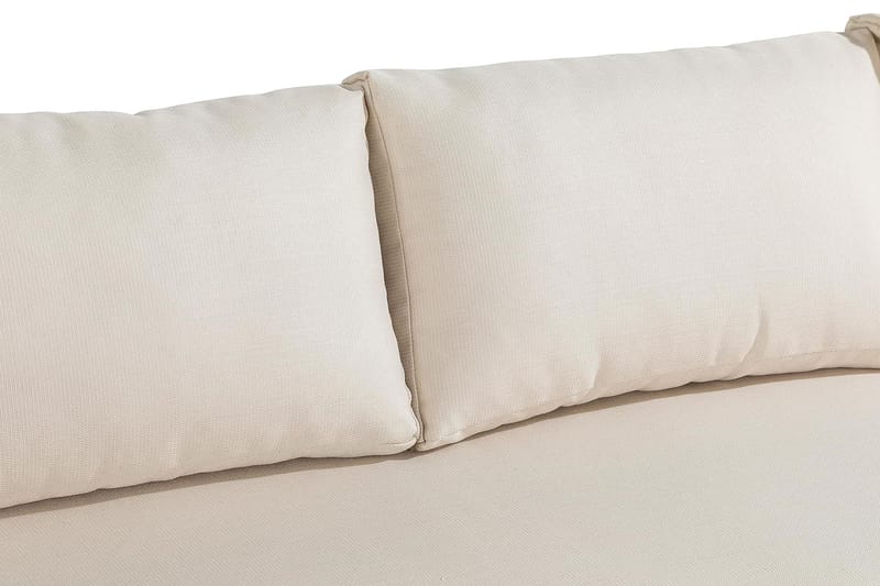 Sofagruppe Aspvik - Svart/Teak - Hagemøbler & utemiljø - Hagegruppe - Sofagruppe utendørs