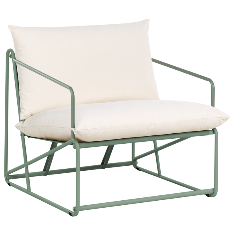 Sofagruppe utendørs 3-seter Ponte - Grønn/Beige - Hagemøbler & utemiljø - Hagegruppe - Sofagruppe utendørs