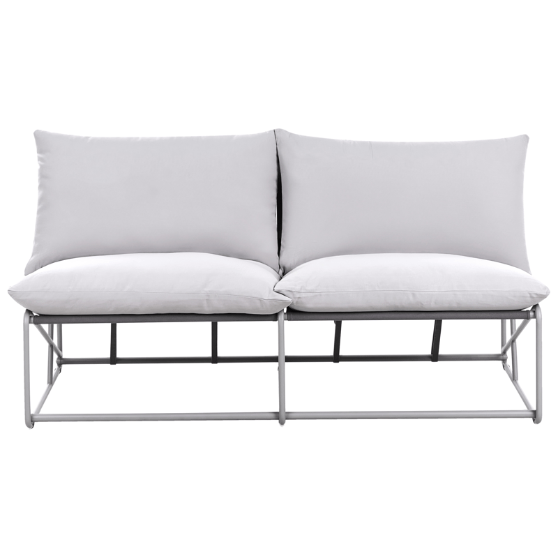 Sofagruppe utendørs 4-seter Pico - Grå - Hagemøbler & utemiljø - Hagegruppe - Sofagruppe utendørs