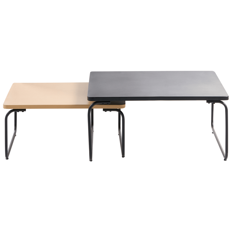 Sofagruppe utendørs 5-seter Venaria med bord - Svart/Beige - Hagemøbler & utemiljø - Hagegruppe - Sofagruppe utendørs