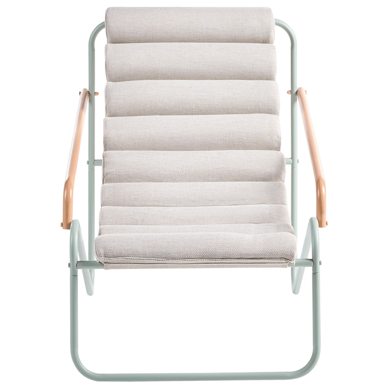 Sofagruppe utendørs med bord 2-seter Pasto - Grønn/Beige - Hagemøbler & utemiljø - Hagegruppe - Cafemøbler & cafesett