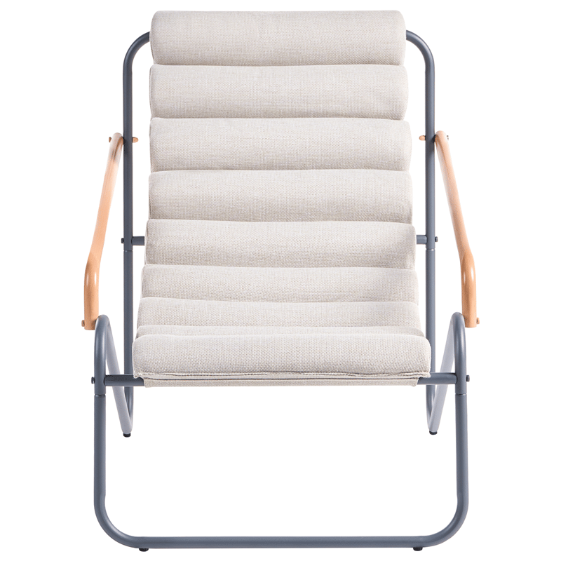 Sofagruppe utendørs med bord 2-seter Pasto - Grå/Beige - Hagemøbler & utemiljø - Hagegruppe - Cafemøbler & cafesett