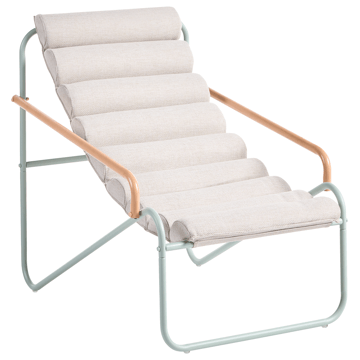 Sofagruppe utendørs med bord 2-seter Pasto - Grønn/Beige - Hagemøbler & utemiljø - Hagegruppe - Cafemøbler & cafesett