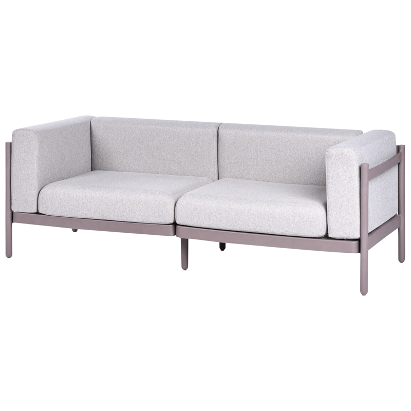 Sofagruppe utendørs med bord 4-seter Ferretti - Grå/Beige - Hagemøbler & utemiljø - Hagegruppe - Sofagruppe utendørs