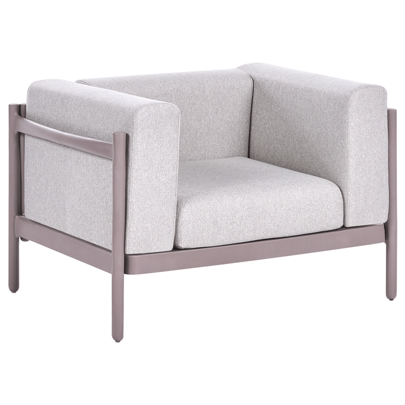 Sofagruppe utendørs med bord 4-seter Ferretti - Grå/Beige - Hagemøbler & utemiljø - Hagegruppe - Sofagruppe utendørs