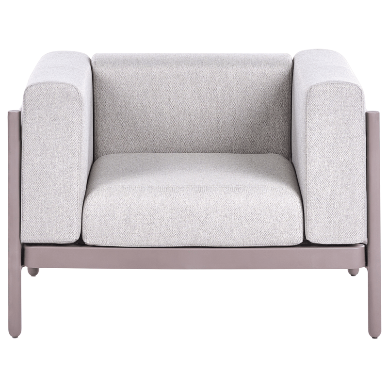 Sofagruppe utendørs med bord 4-seter Ferretti - Grå/Beige - Hagemøbler & utemiljø - Hagegruppe - Sofagruppe utendørs