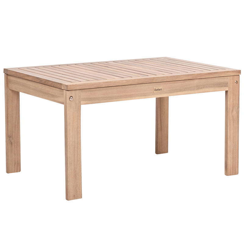 Sofagruppe utendørs med bord 4-seter Fiames akasietre - Brun/grå - Hagemøbler & utemiljø - Hagegruppe - Sofagruppe utendørs