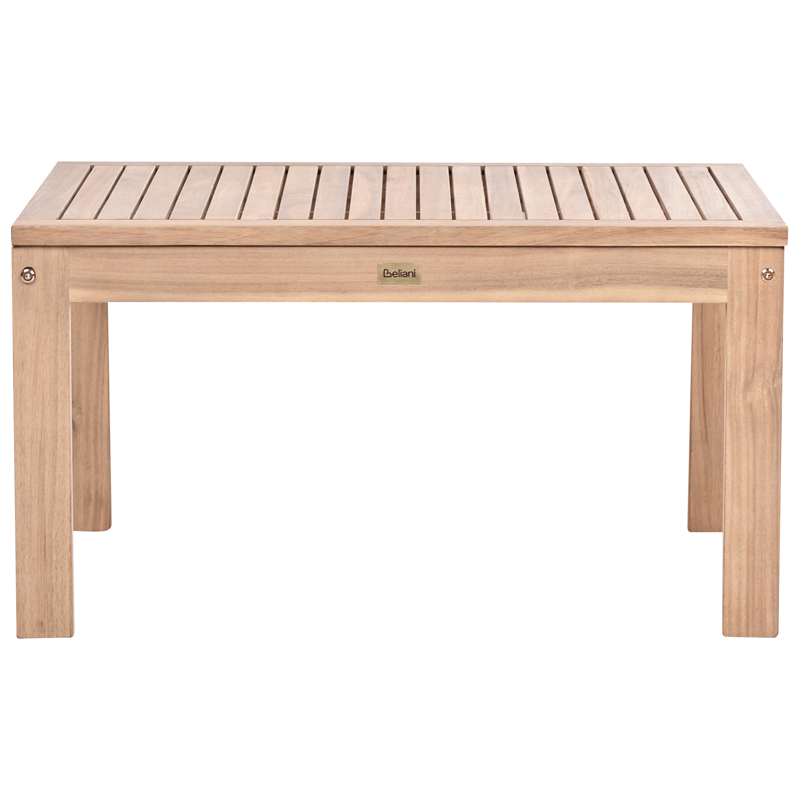 Sofagruppe utendørs med bord 4-seter Fiames akasietre - Brun/grå - Hagemøbler & utemiljø - Hagegruppe - Sofagruppe utendørs