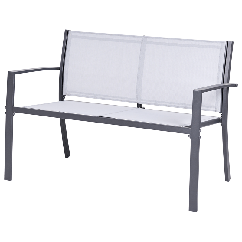 Sofagruppe utendørs med bord 4-seter Tavoleto - Grå - Hagemøbler & utemiljø - Hagegruppe - Sofagruppe utend ørs