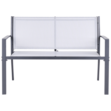 Sofagruppe utendørs med bord 4-seter Tavoleto - Grå - Hagemøbler & utemiljø - Hagegruppe - Sofagruppe utendørs