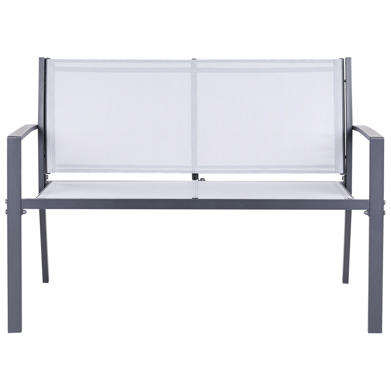 Sofagruppe utendørs med bord 4-seter Tavoleto - Grå - Hagemøbler & utemiljø - Hagegruppe - Sofagruppe utendørs