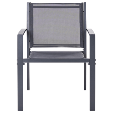 Sofagruppe utendørs med bord 4-seter Tavoleto - Mørkegrå - Hagemøbler & utemiljø - Hagegruppe - Sofagruppe utendørs