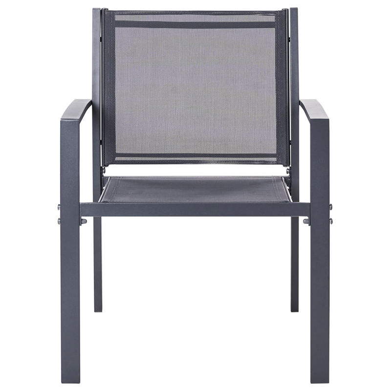 Sofagruppe utendørs med bord 4-seter Tavoleto - Mørkegrå - Hagemøbler & utemiljø - Hagegruppe - Sofagruppe utendørs