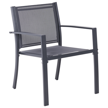 Sofagruppe utendørs med bord 4-seter Tavoleto - Mørkegrå - Hagemøbler & utemiljø - Hagegruppe - Sofagruppe utendørs