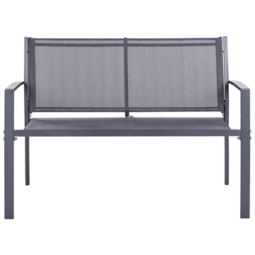 Sofagruppe utendørs med bord 4-seter Tavoleto - Mørkegrå - Hagemøbler & utemiljø - Hagegruppe - Sofagruppe utendørs