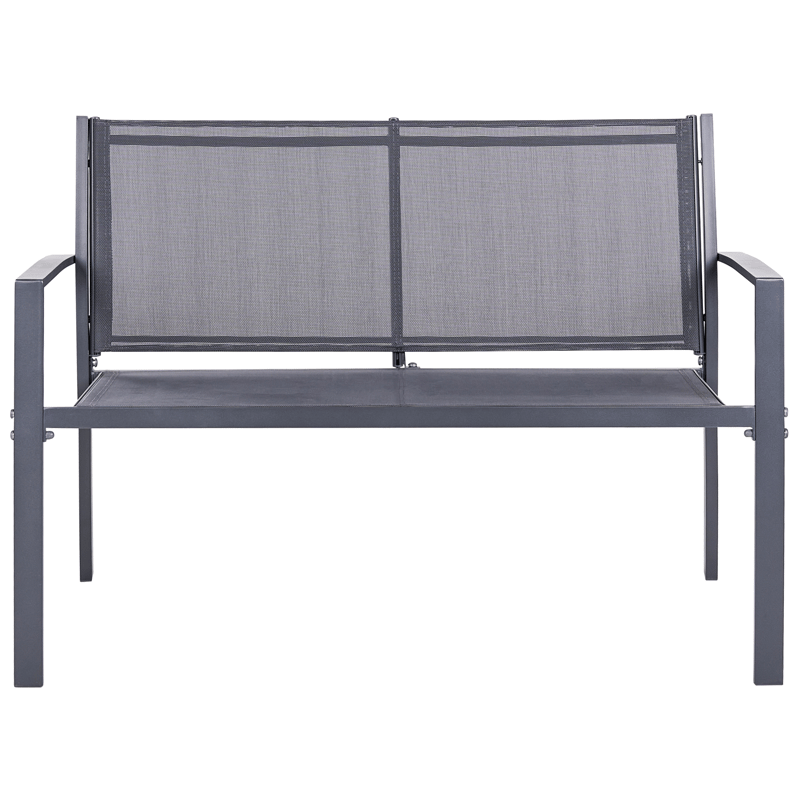 Sofagruppe utendørs med bord 4-seter Tavoleto - Mørkegrå - Hagemøbler & utemiljø - Hagegruppe - Sofagruppe utendørs