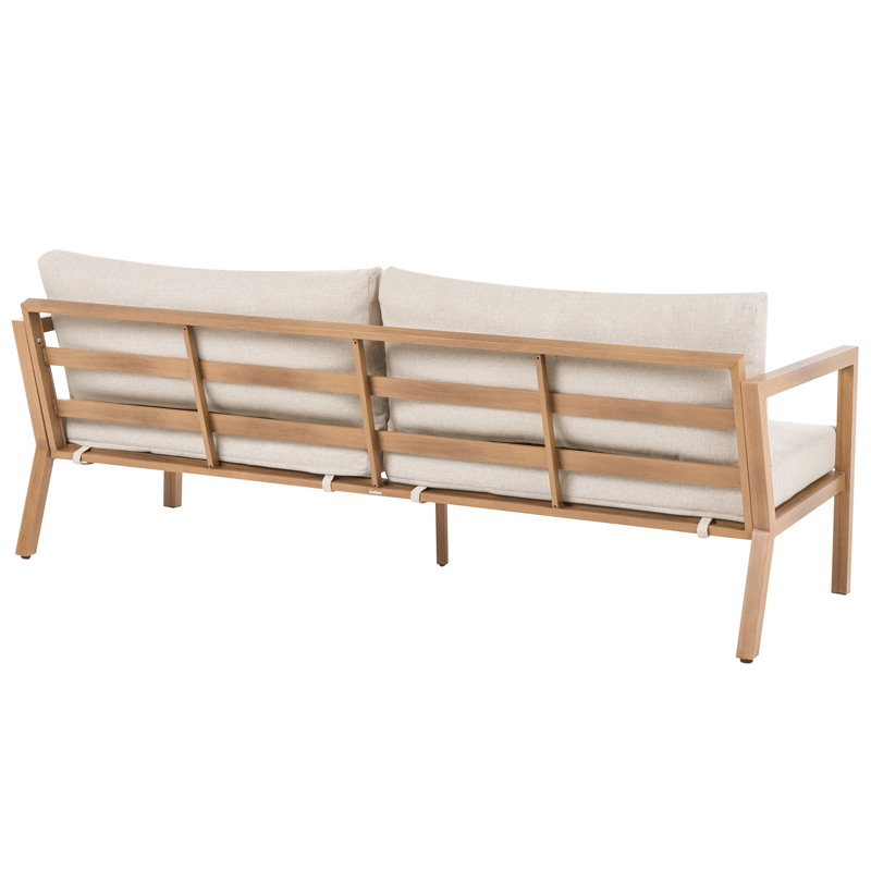 Sofagruppe utendørs med bord 5-seter Oneta - Brun/Beige - Hagemøbler & utemiljø - Hagegruppe - Sofagruppe utendørs