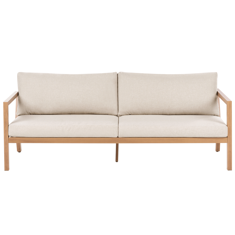 Sofagruppe utendørs med bord 5-seter Oneta - Brun/Beige - Hagemøbler & utemiljø - Hagegruppe - Sofagruppe utendørs