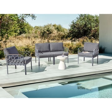 Sofasett Eriche - Grå, Brun - Hagemøbler & utemiljø - Hagegruppe - Sofagruppe utendørs