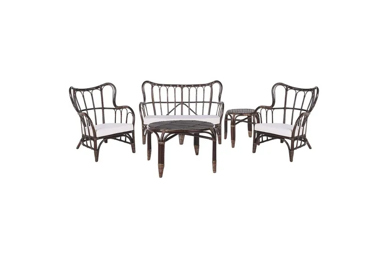 Soffgrupp Beliani Brindisi Brown||Beige