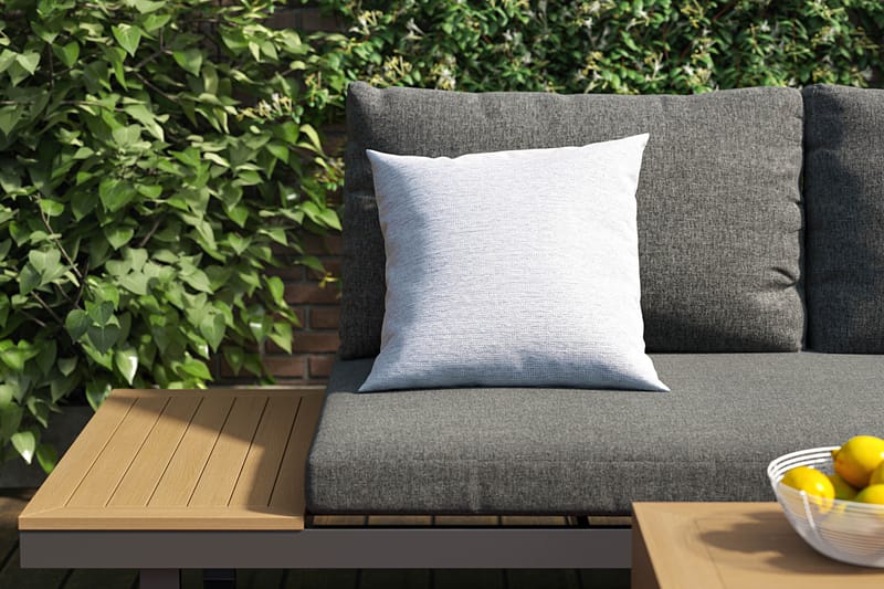 Sonia Sofagruppe 4-seter - Grå - Hagemøbler & utemiljø - Hagegruppe - Sofagruppe utendørs