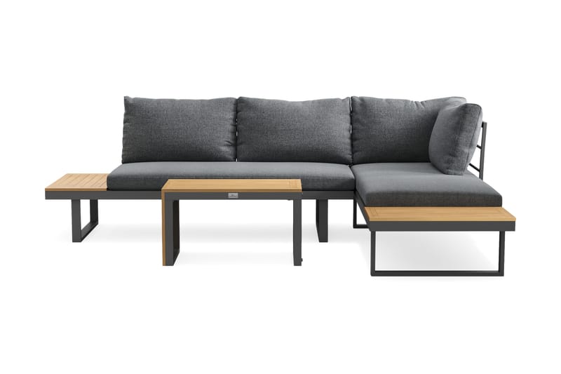 Sonia Sofagruppe 4-seter, Grå