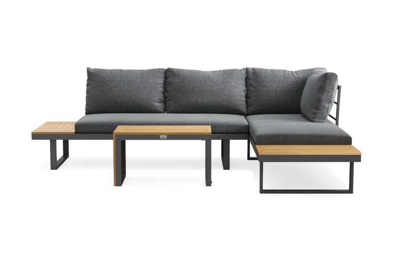 Sonia Sofagruppe 4-seter, Grå