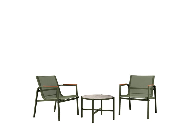 Southglen Cafesett Utendørs - Grön - Hagemøbler & utemiljø - Hagegruppe - Cafemøbler & cafesett