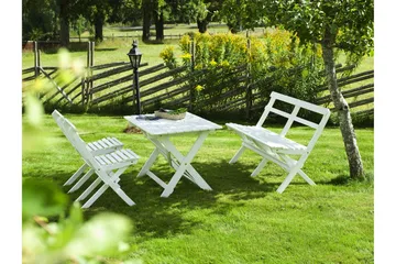 Spisegruppe Hillerstorp Torpet Hvit - Hagemøbler & utemiljø - Hagegruppe - Spisegrupper hage