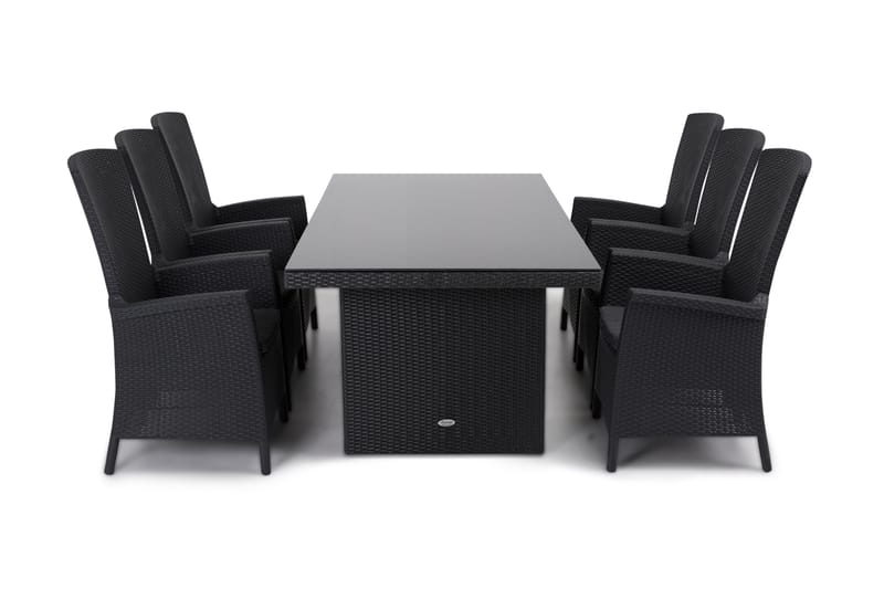 Spisegruppe Majestic 210+6 Vermont Justerbare Stoler - Spisegrupper hage