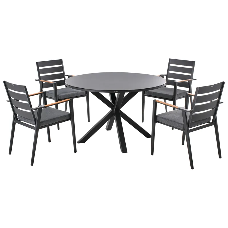Spisegruppe Maletto/Taviano, Svart
