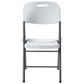 Spisegruppe utendørs 4-seter Cugnoli sammenleggbar - Hvit/sølv - Hagemøbler & utemiljø - Hagegruppe - Spisegrupper hage