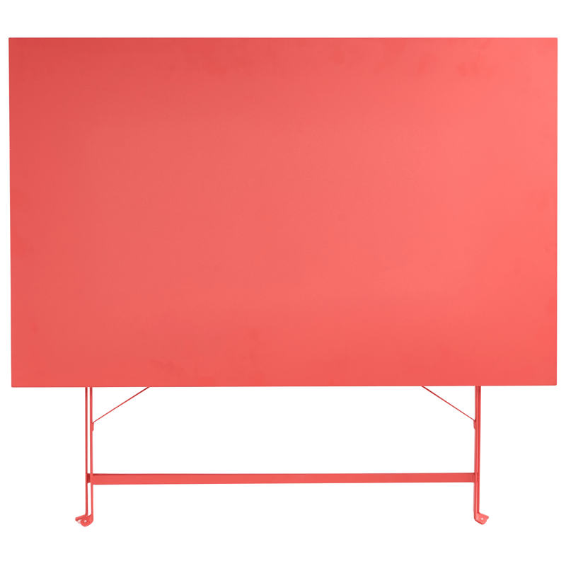 Spisegruppe utendørs 4-seter Fiori - rød - Hagemøbler & utemiljø - Hagegruppe - Spisegrupper hage