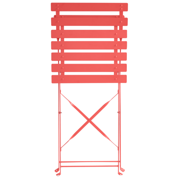 Spisegruppe utendørs 4-seter Fiori - rød - Hagemøbler & utemiljø - Hagegruppe - Spisegrupper hage