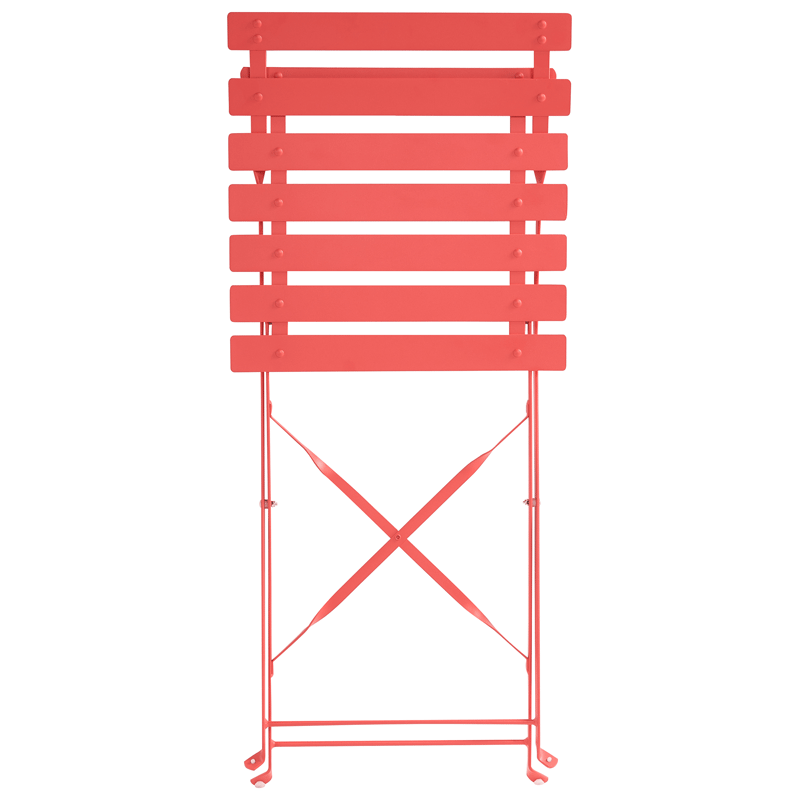 Spisegruppe utendørs 4-seter Fiori - rød - Hagemøbler & utemiljø - Hagegruppe - Spisegrupper hage