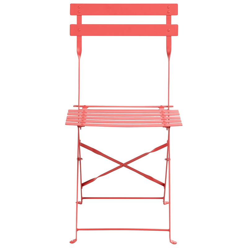 Spisegruppe utendørs 4-seter Fiori - rød - Hagemøbler & utemiljø - Hagegruppe - Spisegrupper hage