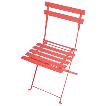 Spisegruppe utendørs 4-seter Fiori - rød - Hagemøbler & utemiljø - Hagegruppe - Spisegrupper hage