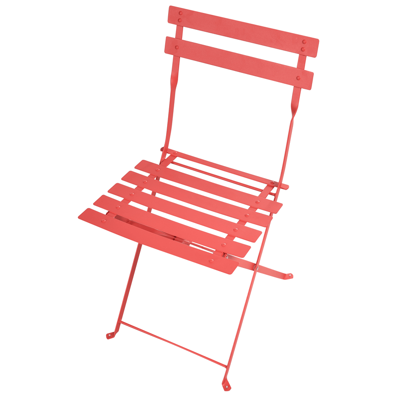 Spisegruppe utendørs 4-seter Fiori - rød - Hagemøbler & utemiljø - Hagegruppe - Spisegrupper hage