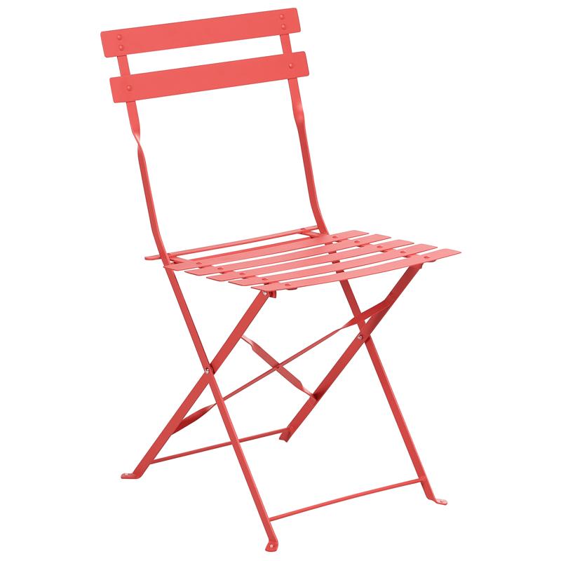 Spisegruppe utendørs 4-seter Fiori - rød - Hagemøbler & utemiljø - Hagegruppe - Spisegrupper hage