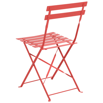 Spisegruppe utendørs 4-seter Fiori - rød - Hagemøbler & utemiljø - Hagegruppe - Spisegrupper hage