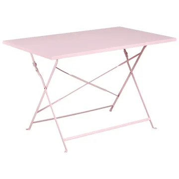 Spisegruppe utendørs 4-seter Fiori sammenleggbar - pastellrosa - Hagemøbler & utemiljø - Hagegruppe - Spisegrupper hage