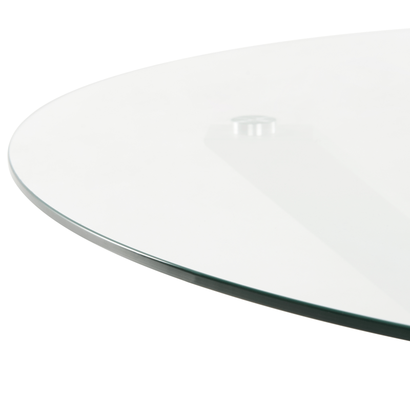 Spisegruppe utendørs 4-seter Maletto/Busseto - hvit/grå/transparent/brun - Hagemøbler & utemiljø - Hagegruppe - Spisegrupper hage