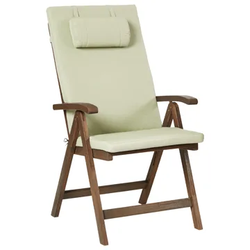 Spisegruppe utendørs 6-seter Amantea Premium akasietre - Brun/Grønn - Hagemøbler & utemiljø - Hagegruppe - Spisegrupper hage