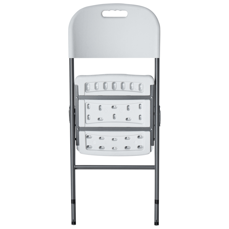 Spisegruppe utendørs 6-seter Cugnoli sammenleggbar - Hvit - Hagemøbler & utemiljø - Hagegruppe - Spisegrupper hage