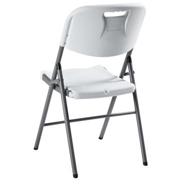 Spisegruppe utendørs 6-seter Cugnoli sammenleggbar - Hvit - Hagemøbler & utemiljø - Hagegruppe - Spisegrupper hage