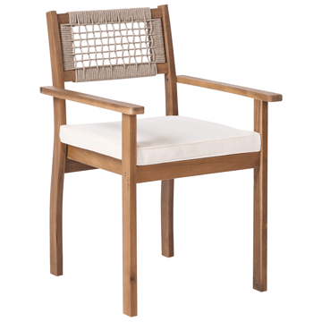 Spisegruppe utendørs 6-seter Jaco/Sumirago akasietre - brun - Hagemøbler & utemiljø - Hagegruppe - Spisegrupper hage