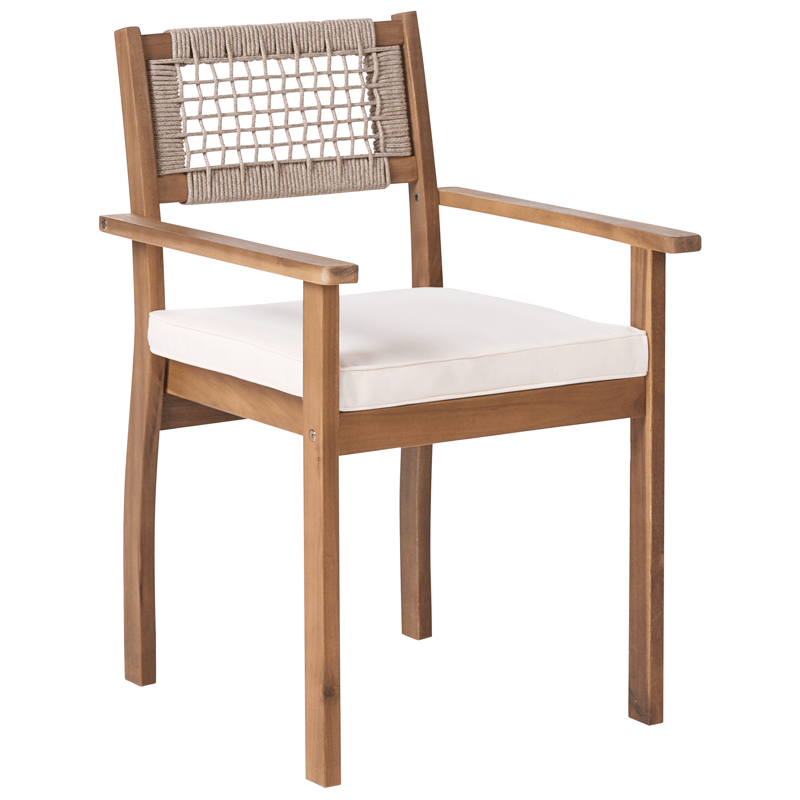 Spisegruppe utendørs 6-seter Jaco/Sumirago akasietre - brun - Hagemøbler & utemiljø - Hagegruppe - Spisegrupper hage