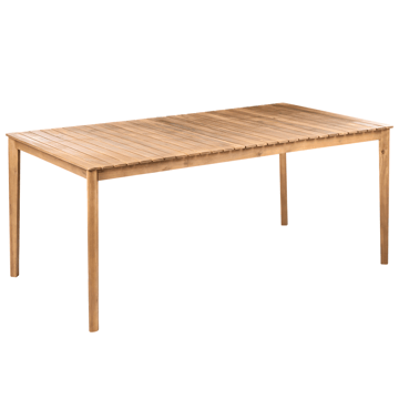 Spisegruppe utendørs 6-seter Jaco/Sumirago akasietre - brun - Hagemøbler & utemiljø - Hagegruppe - Spisegrupper hage